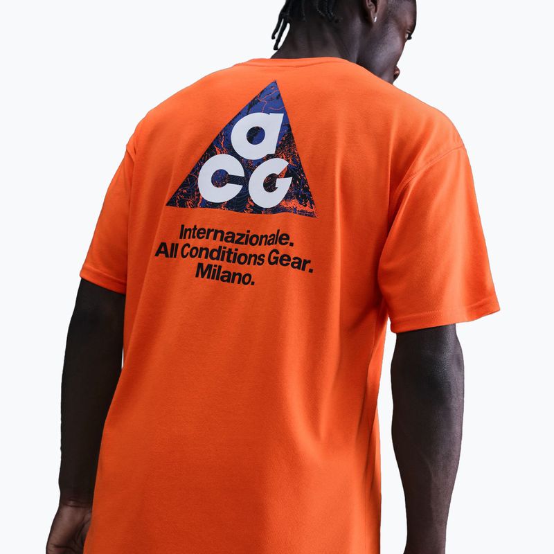 Men's football T-shirt Nike Inter Milan safety orange 4