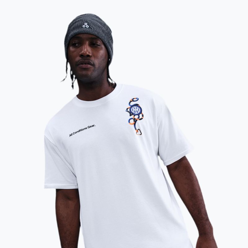 Men's football T-shirt Nike Inter Milan white 4