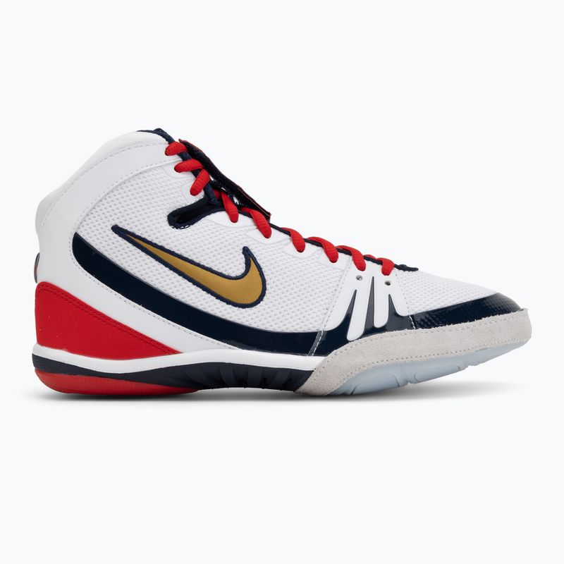 Boxing shoes Nike Freek SE white/metallic gold/college navy 2