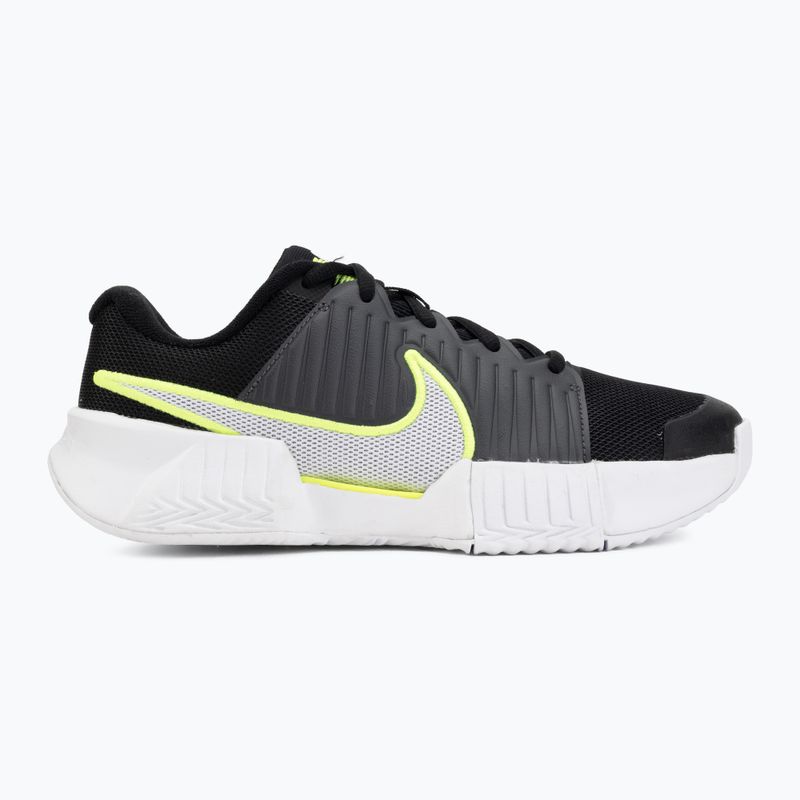 Women's tennis shoes Nike GP Challenge Pro black/anthracite/volt/white 2