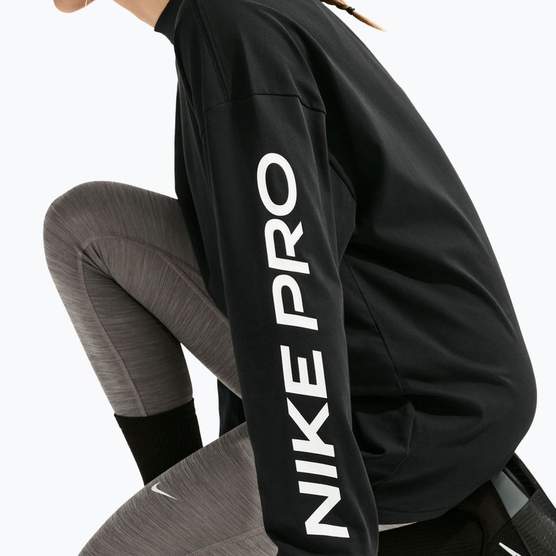 Women's longsleeve Nike Dri-Fit black/white 6