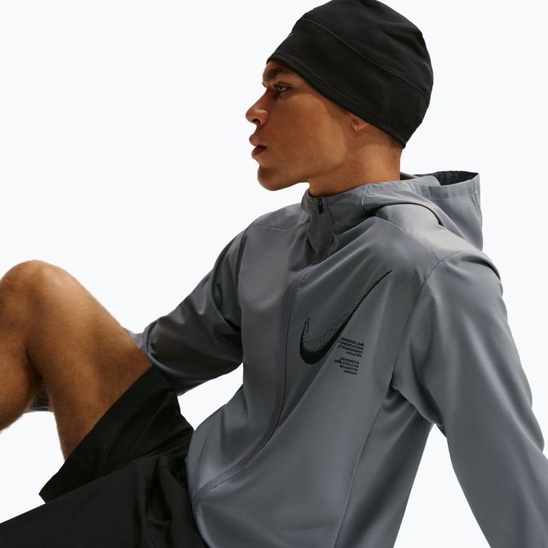 Men's jacket Nike Form Dri-Fit GFX smoke grey 5