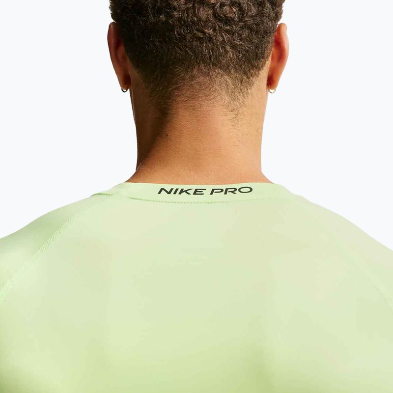 Men's training longsleeve Nike Pro Dri-Fit Tight Fitness light liquid lime/black 6