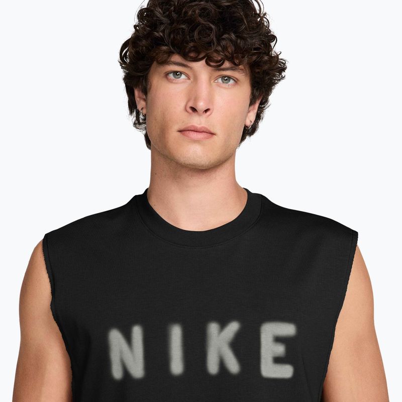 Men's T-shirt Nike Athletic Club Dri-Fit black/black 3