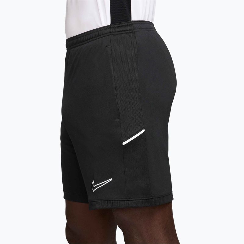 Men's football shorts Nike Dri-Fit Academy black/black/white 3