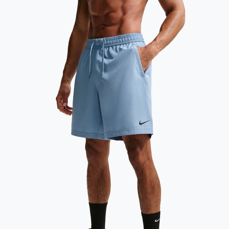 Men's running shorts Nike Form Dri-FIT 7" Unlined Versatile work blue/black 2