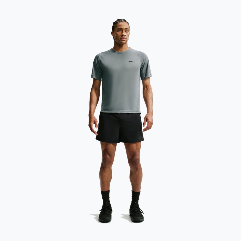 Men's training shirt Nike Flex smoke grey/black 2