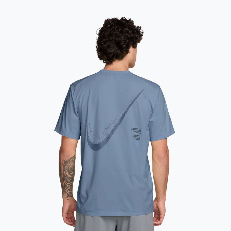 Men's T-shirt Nike Hyverse Dri-Fit GFX work blue/diffused blue 2
