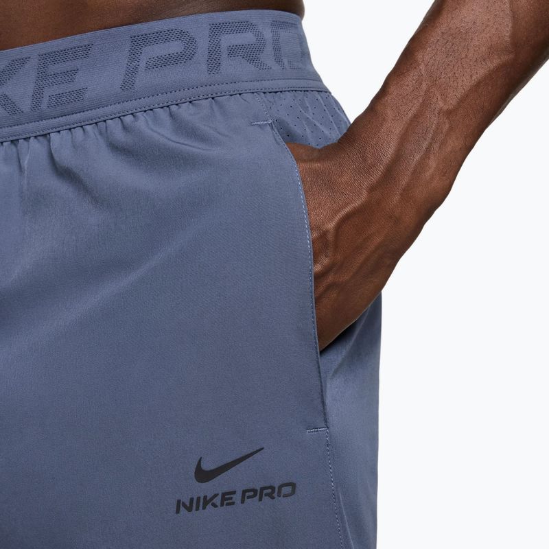Men's shorts Nike Pro Training Dri-Fit 6" diffused blue/black 7