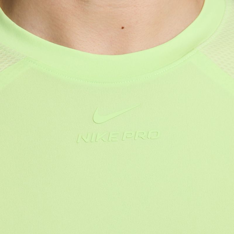 Men's training T-shirt Nike Pro Training Dri-Fit light liquid lime/light liquid lime 3