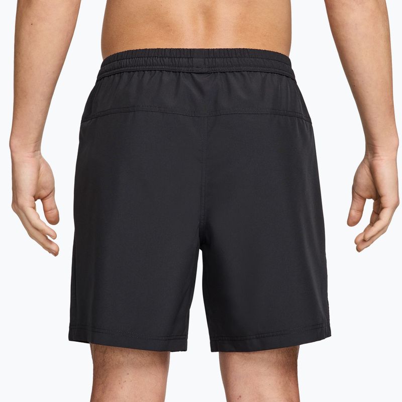 Men's training shorts Nike Form Dri-Fit GFX 7" black/white 2