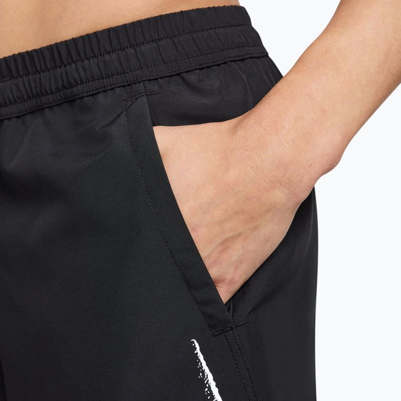 Men's training shorts Nike Form Dri-Fit GFX 7" black/white 4