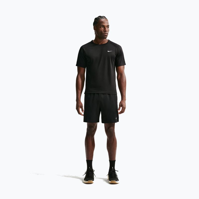 Men's training shirt Nike Flex black/white 2