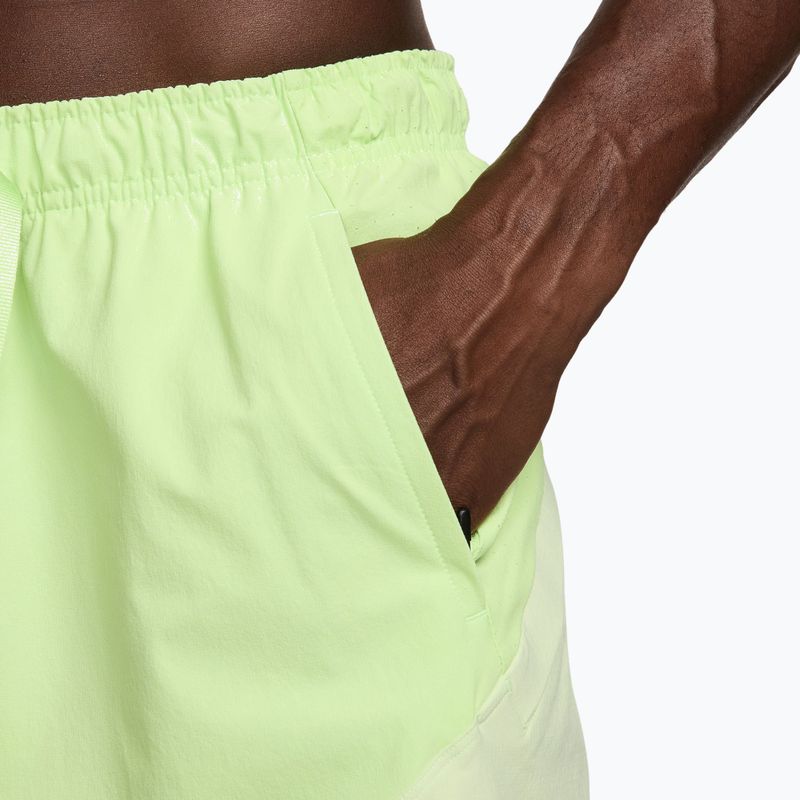Men's shorts Nike Pro Training Dri-Fit 6" light liquid lime/light liquid lime 4