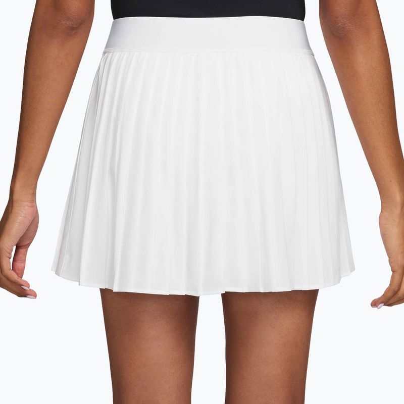 Tennis skirt Nike Victory Dri-Fit High-Waisted Pleated white/black 2