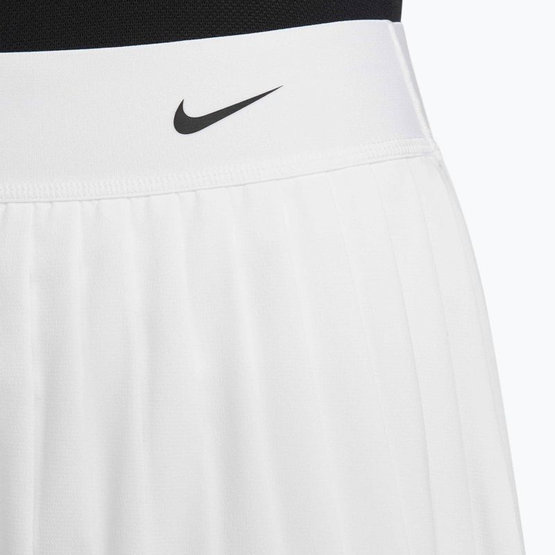 Tennis skirt Nike Victory Dri-Fit High-Waisted Pleated white/black 4