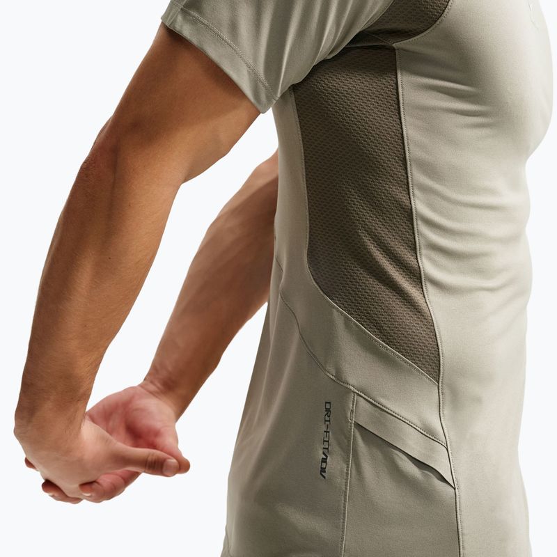 Men's training T-shirt Nike Pro Training Dri-Fit light army/medium olive/light liquid lime 6