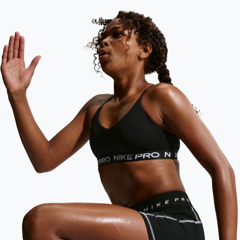 Nike Pro Indy girls' bra black 6