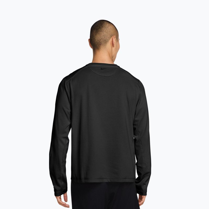 Men's longsleeve Nike Primary Athletic Club Dri-Fit black/dark smoke grey 2