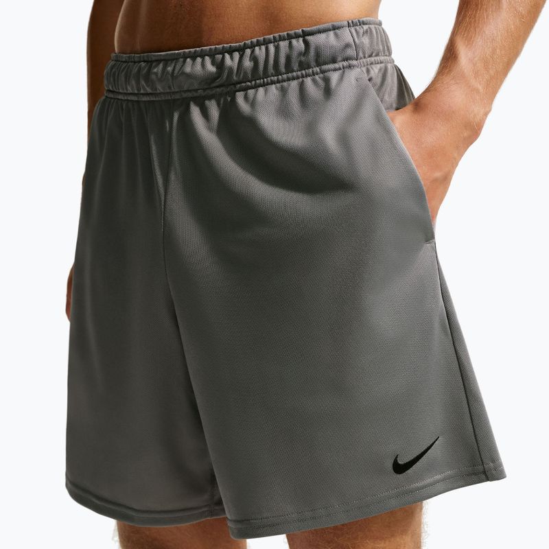 Men's training shorts Nike Flex smoke grey/black 3