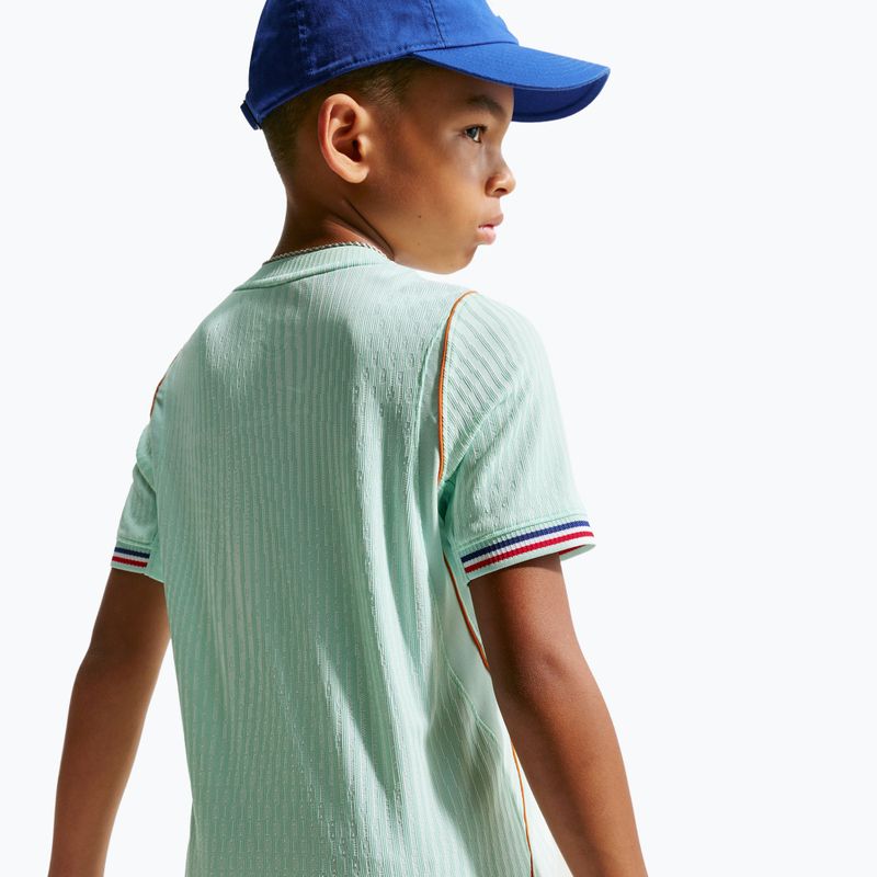 Children's football shirt Nike FFF 2026/27 Match Away igloo/monarch/monarch 10