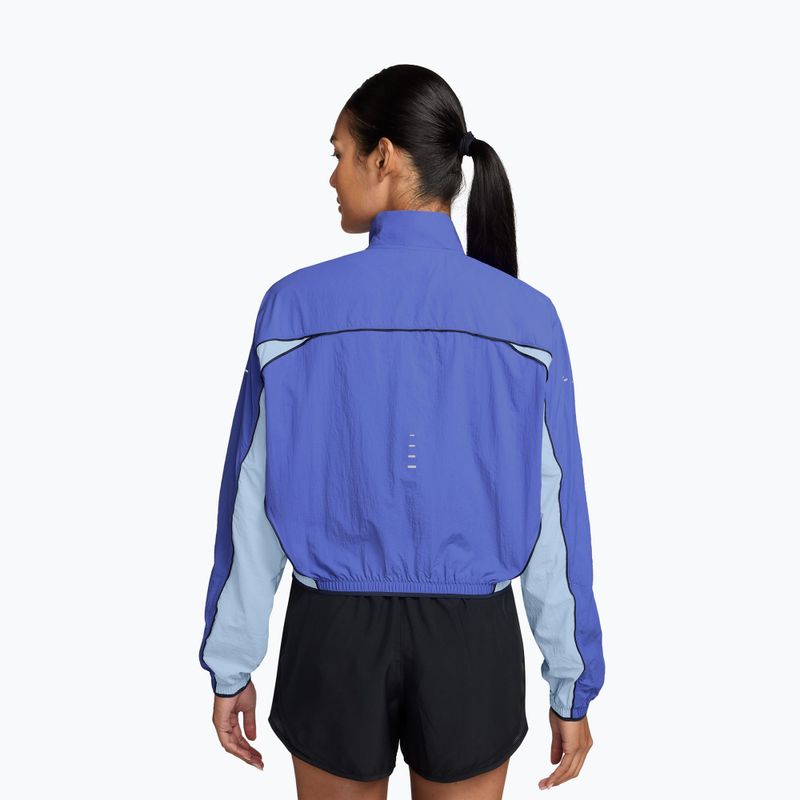 Women's running jacket Nike Swift UV Repel sapphire/hydrogen blue 2