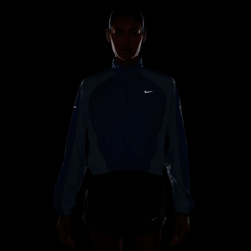 Women's running jacket Nike Swift UV Repel sapphire/hydrogen blue 4