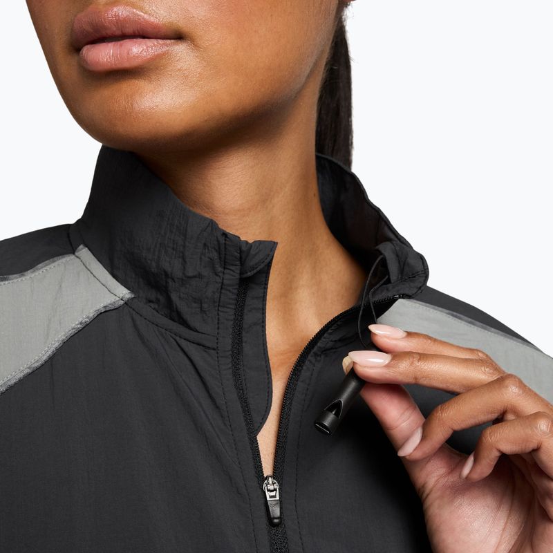 Women's running jacket Nike Swift UV Repel black/iron grey 3