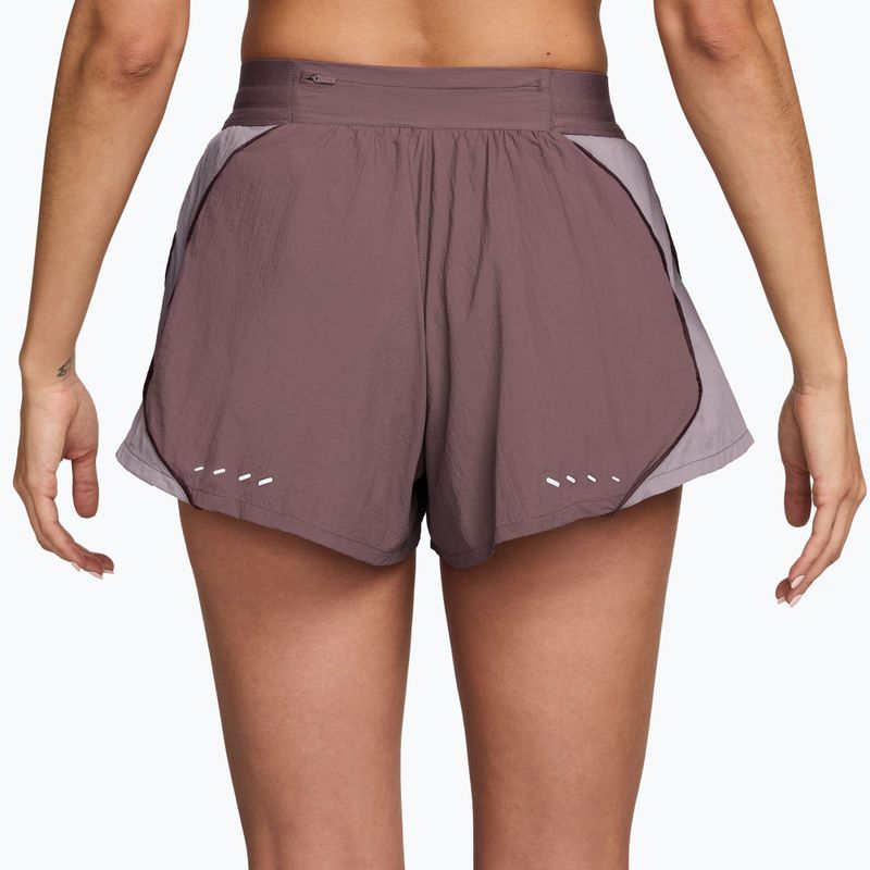Women's shorts Nike Swift UV Repel High-Waisted tattoo/light violet ore 2