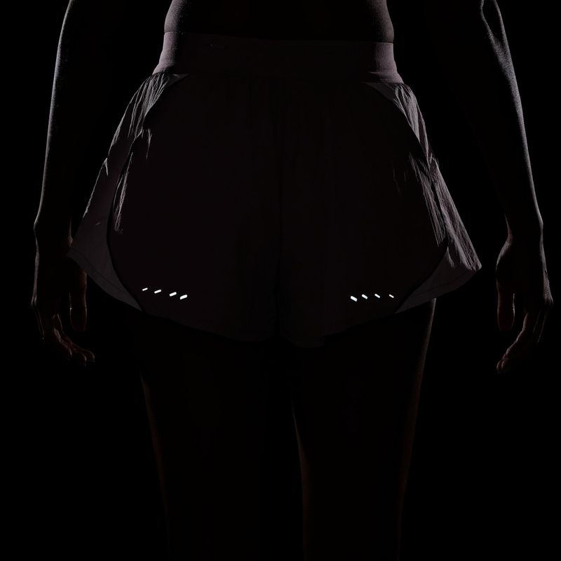 Women's shorts Nike Swift UV Repel High-Waisted tattoo/light violet ore 5