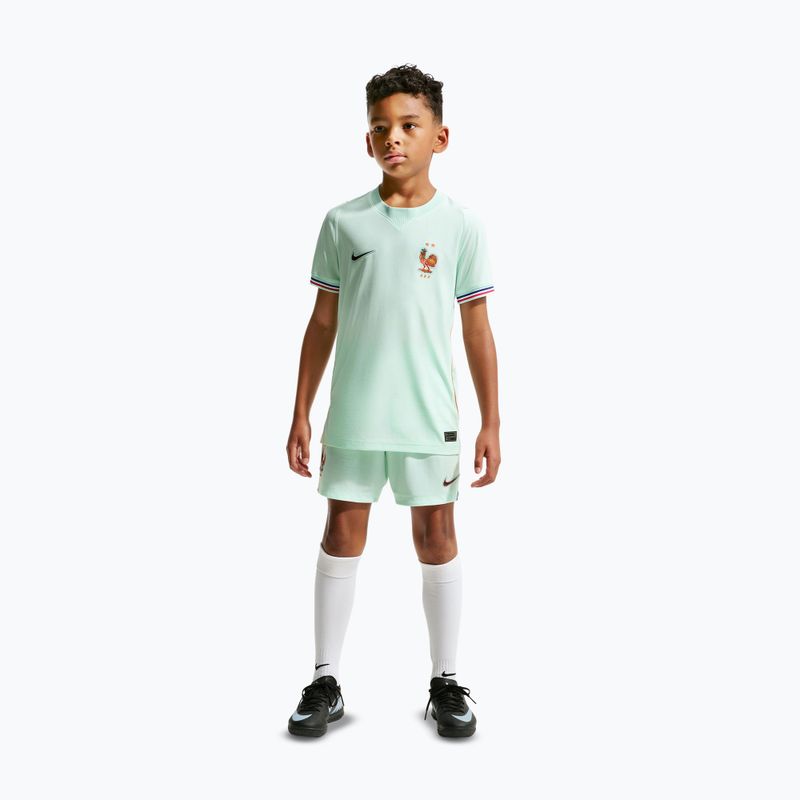 Children's football shirt Nike FFF 2026 Stadium Away igloo/monarch/monarch 6