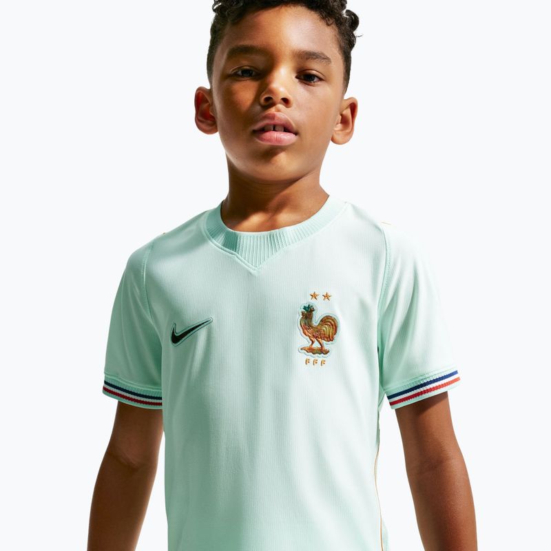 Children's football shirt Nike FFF 2026 Stadium Away igloo/monarch/monarch 8