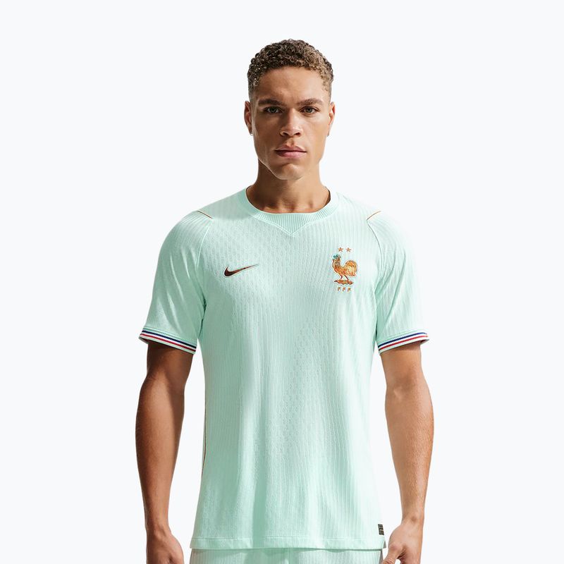 Men's football shirt Nike FFF 2026/27 Match Away igloo/monarch/monarch 11