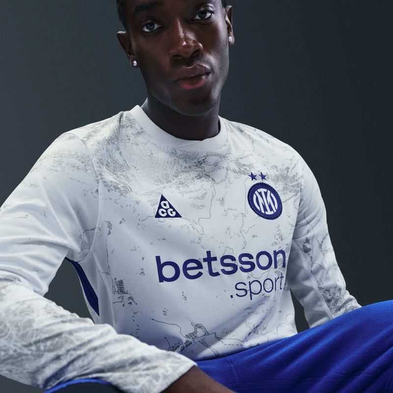 Men's football longsleeve Nike Inter Milan Stadium SE white/white/hyper blue 8