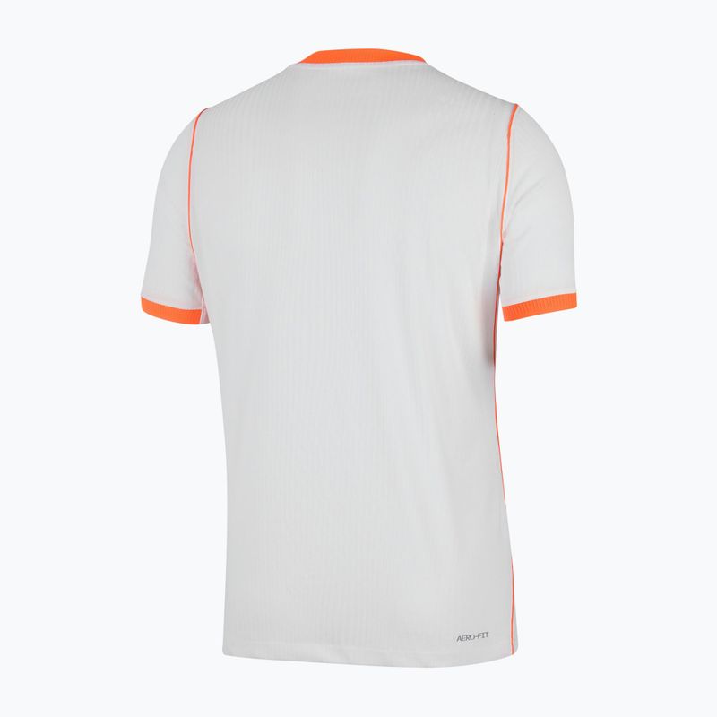 Men's football shirt Nike Netherlands 2026/27 Away Match white/hyper crimson/black 8