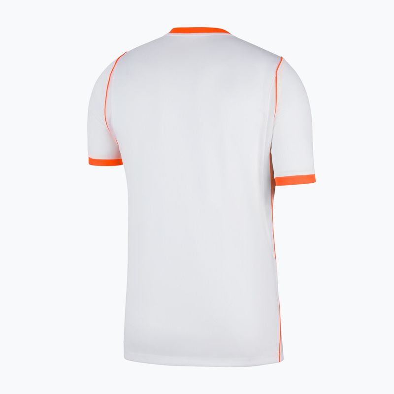 Men's football shirt Nike Netherlands 2026 Stadium Away white/hyper crimson/black 8