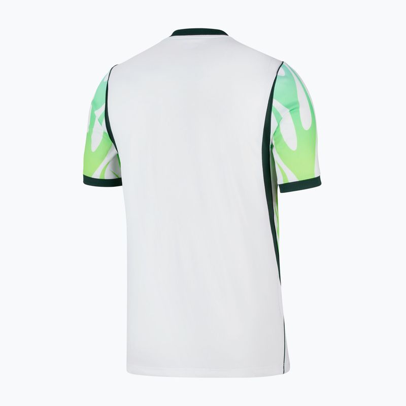Men's football shirt Nike Nigeria 2026 Stadium Away white/green glow/black 8