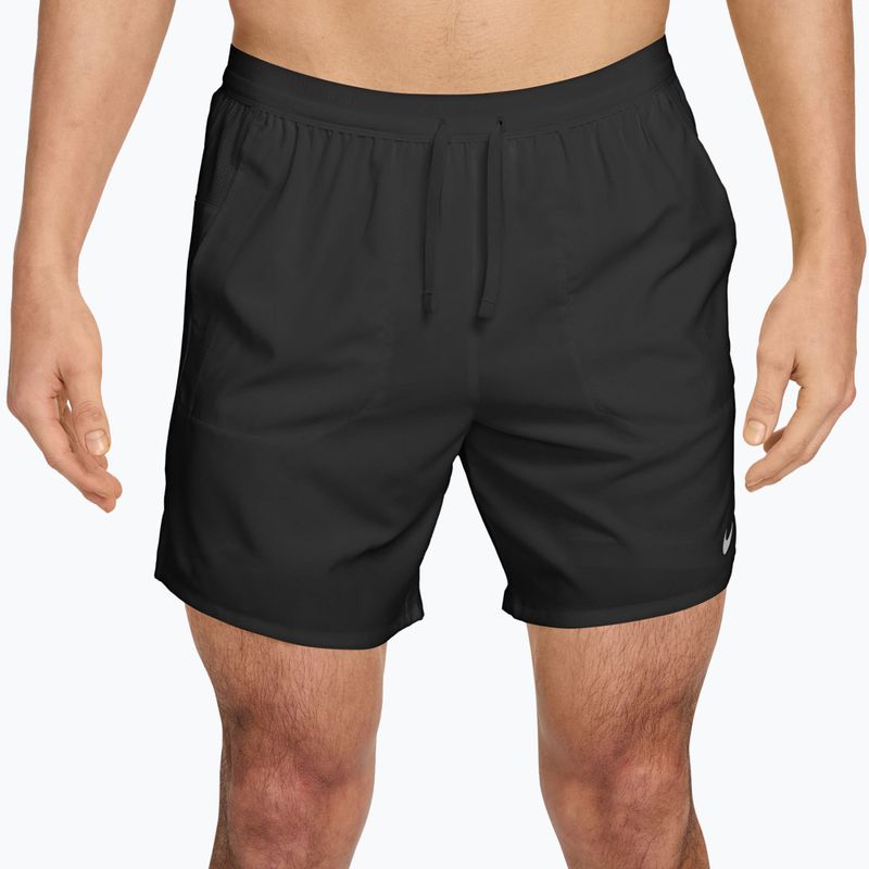 Men's running shorts Nike Stride Dri-Fit 2in1 7" black