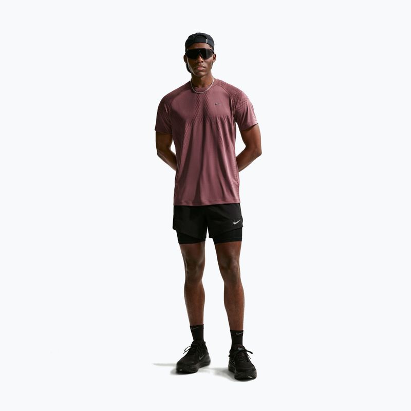 Men's running shorts Nike Stride Dri-Fit Hybrid 5" black 2