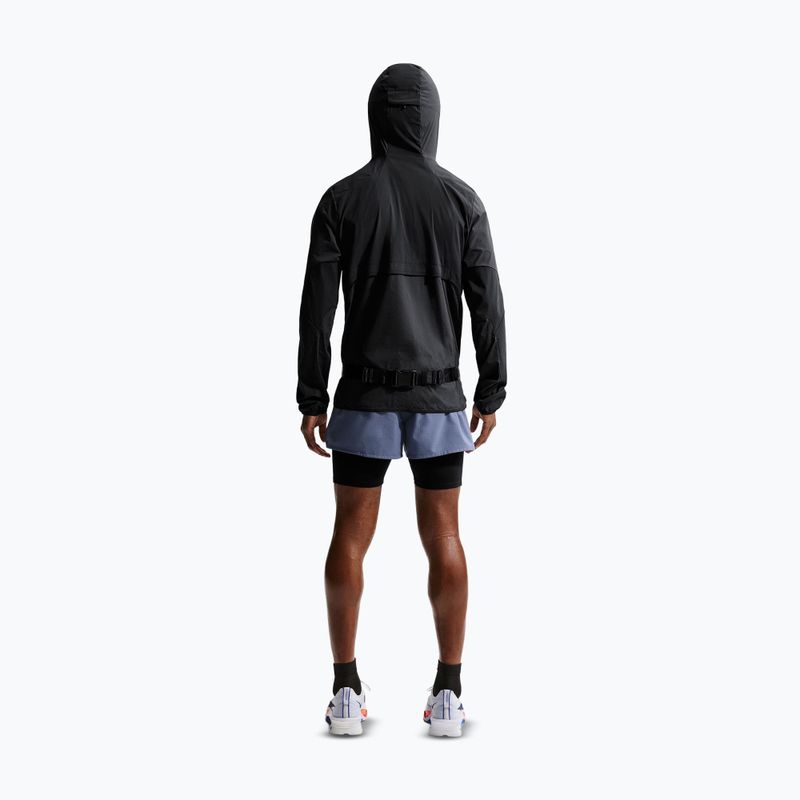 Men's running jacket Nike Stride Dri-Fit black/off noir/black/black 3