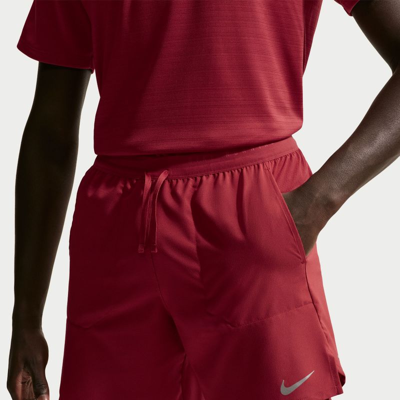 Men's running shorts Nike Stride Dri-Fit Brief-Lined 7" team crimson 5