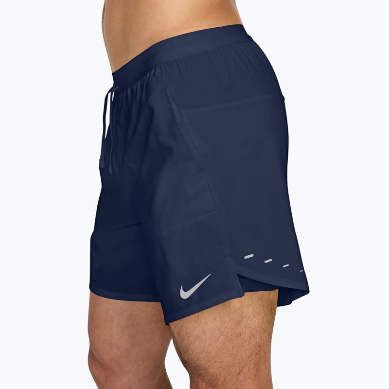Men's running shorts Nike Stride Dri-Fit 2in1 7" midnight navy 3