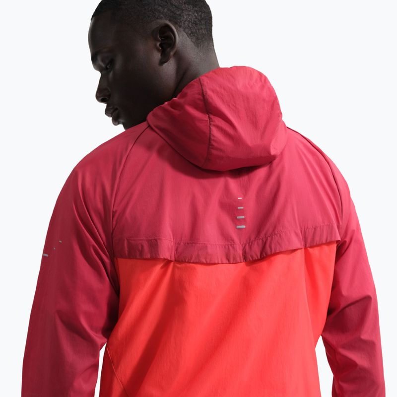 Men's running jacket Nike Stride Repel UV team crimson/light crimson 6