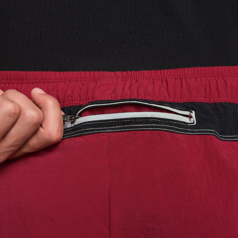 Men's running trousers Nike Retro Dri-Fit team crimson/black 7