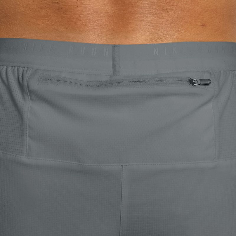 Men's running shorts Nike Stride Dri-Fit 2in1 7" smoke grey 4