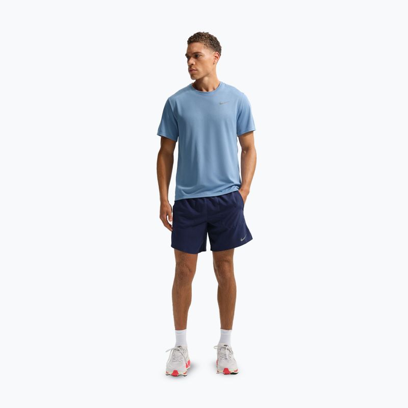 Men's running shorts Nike Stride Dri-Fit Brief-Lined 7" midnight navy 2