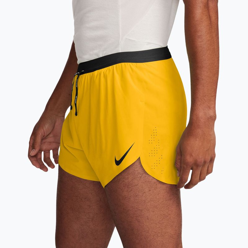 Men's running shorts Nike AeroSwift Dri-Fit ADV 4" laser orange/black 3