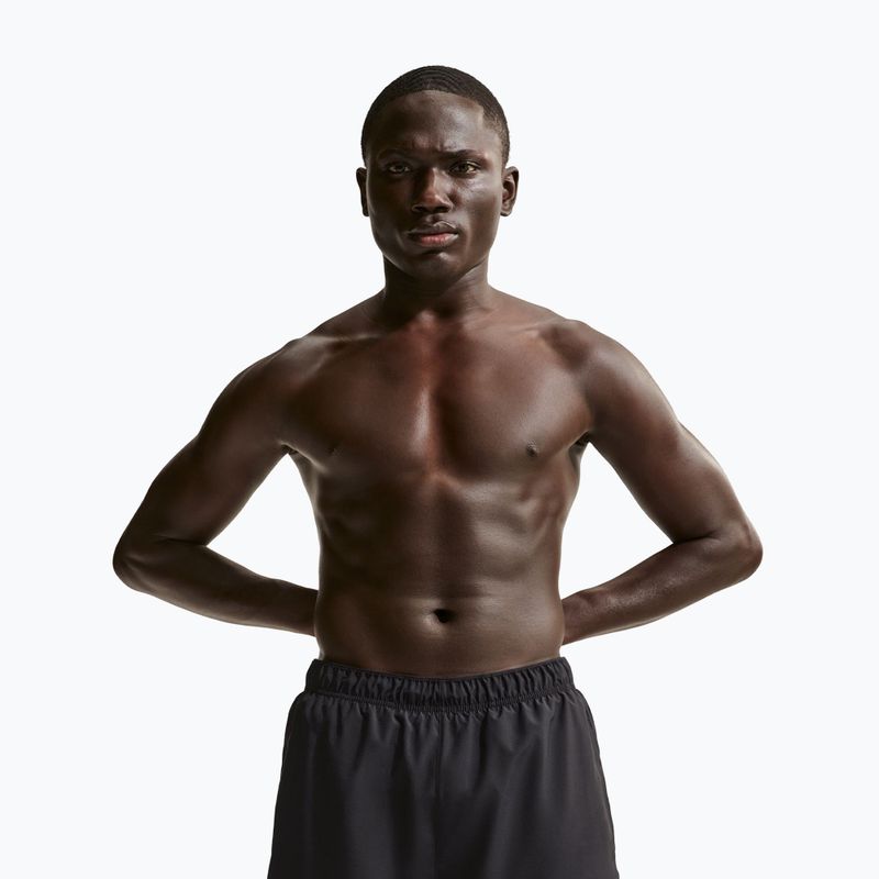 Men's shorts Nike Challenger Dri-Fit Brief-Lined 7" black/white 4