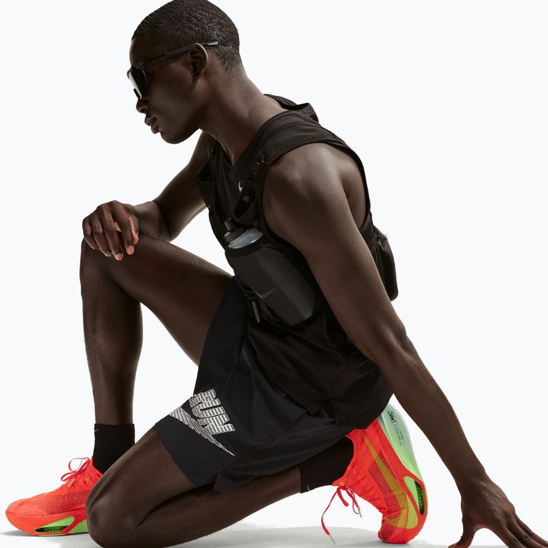 Men's shorts Nike Challenger Dri-Fit Brief-Lined 7" black/white 8