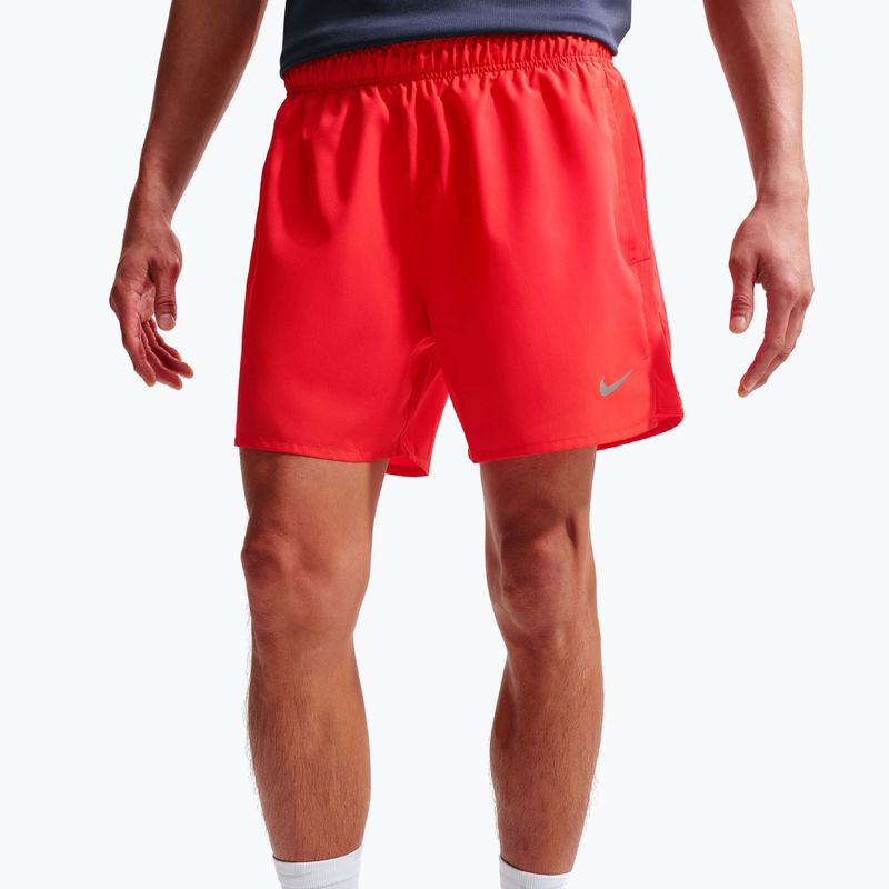 Men's shorts Nike Dri-Fit Challenger 7" Brief-Lined light crimson/light crimson